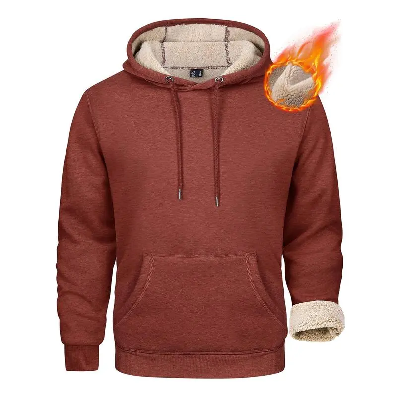 🧥🔥 Limited-Time Offer – 40% OFF! 🔥 Men's Heavy Sherpa Fleece Hoodie Built for Warmth. Made for Comfort. Perfect for Every Adventure