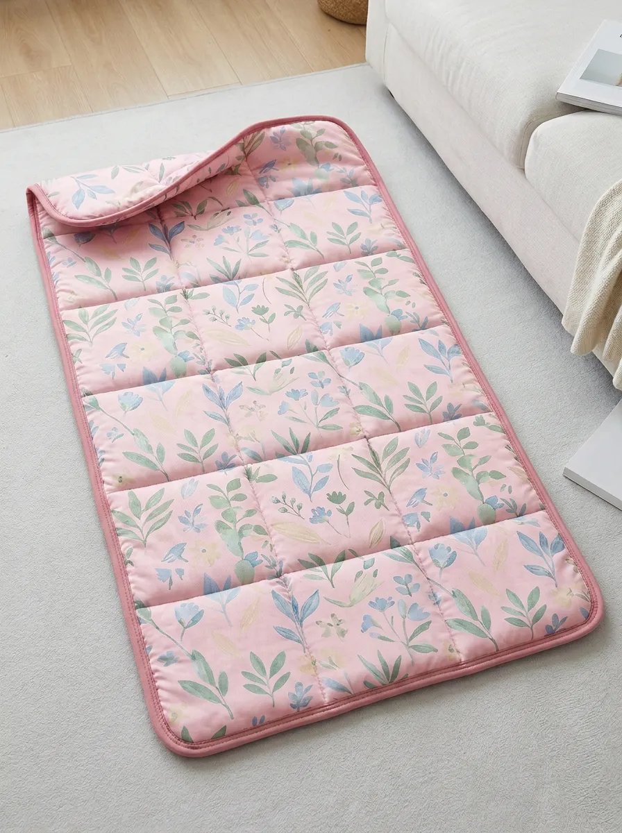 Everyday Botanical Floral Pattern Pattern Cooling Mat