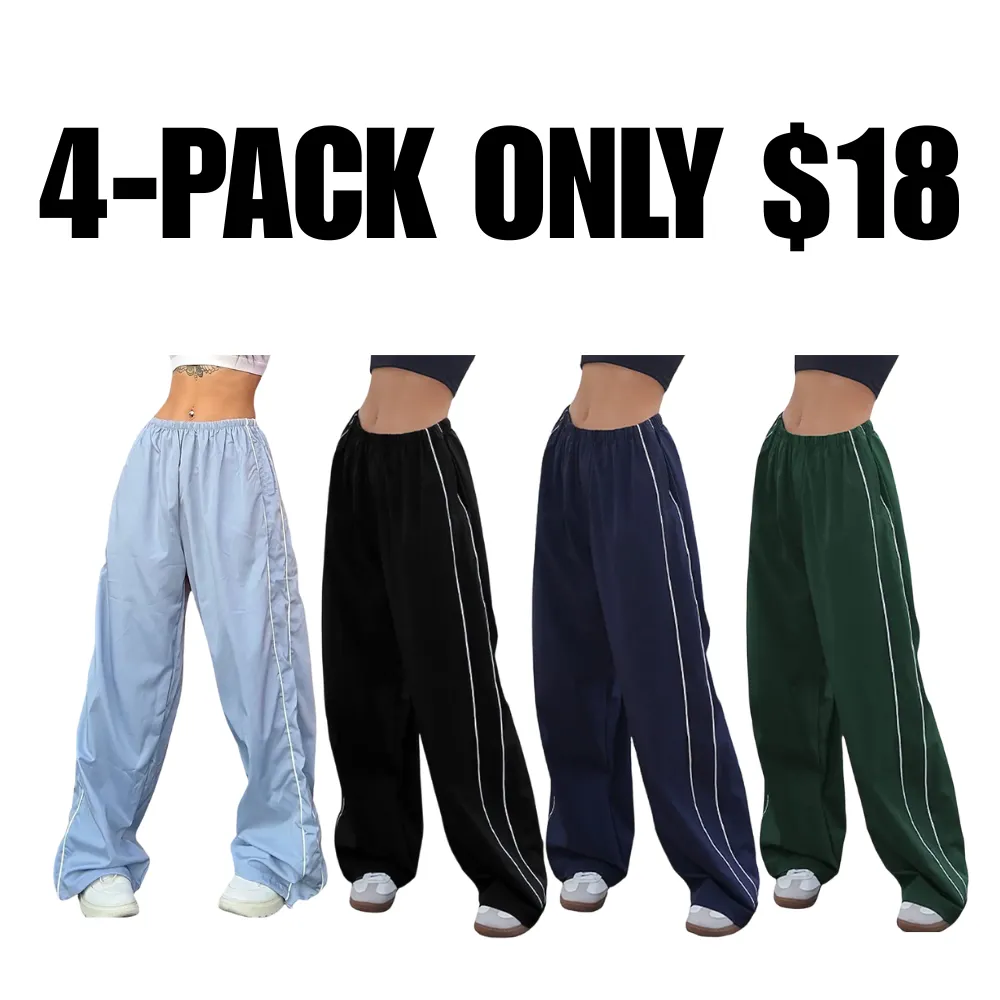 Women's Parachute Wideleg Pants