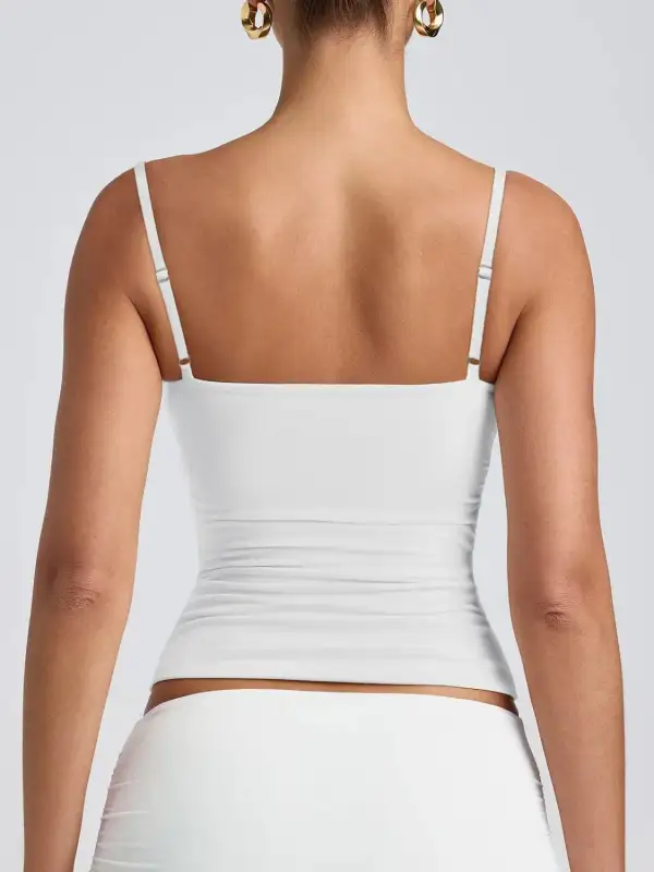 Scoop Neck Cami Polyester Blend