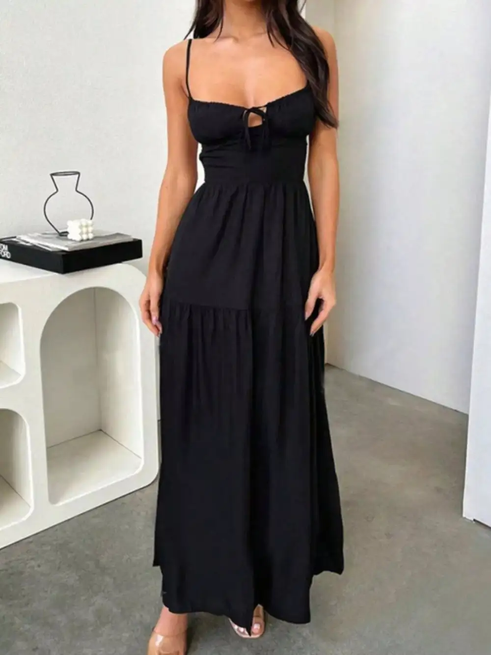 Easy Fit Lace Maxi Dress