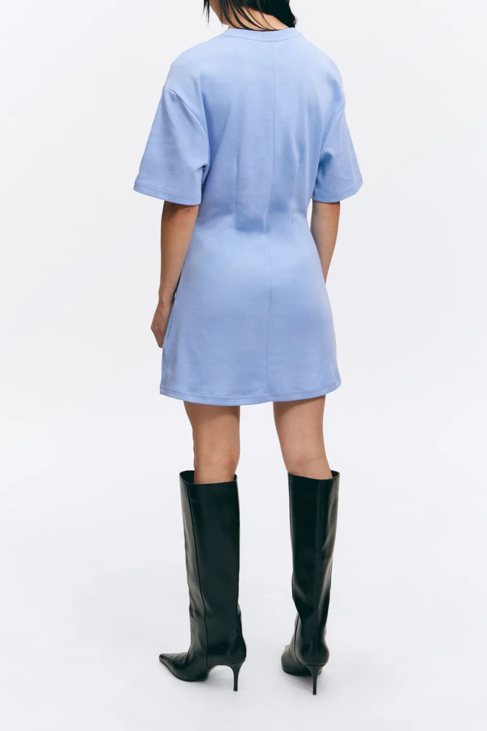 Half Short Sleeve Dress
