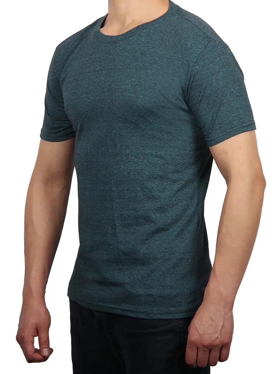 Jersey Textured Jersey Men's Button Down T-Shirt
