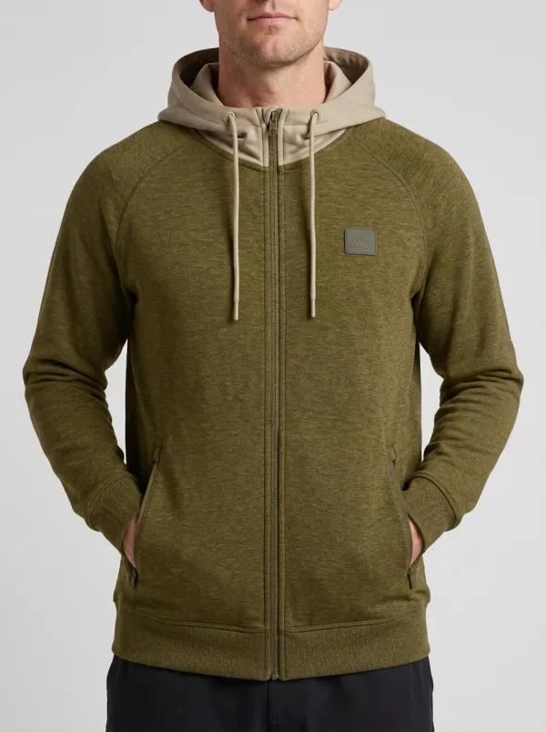 Casual Mountain Graphic Zip-Up Look Men's Sport Jacket