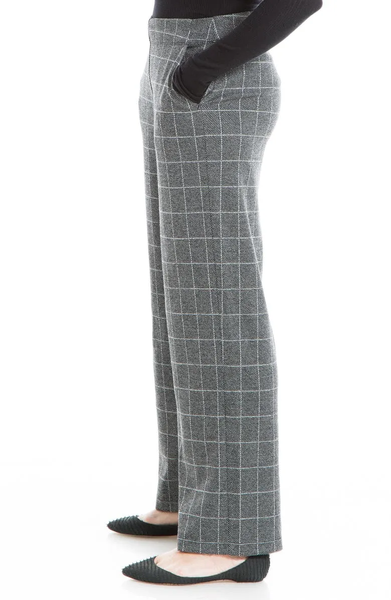 Double Knit Wide Leg Pants