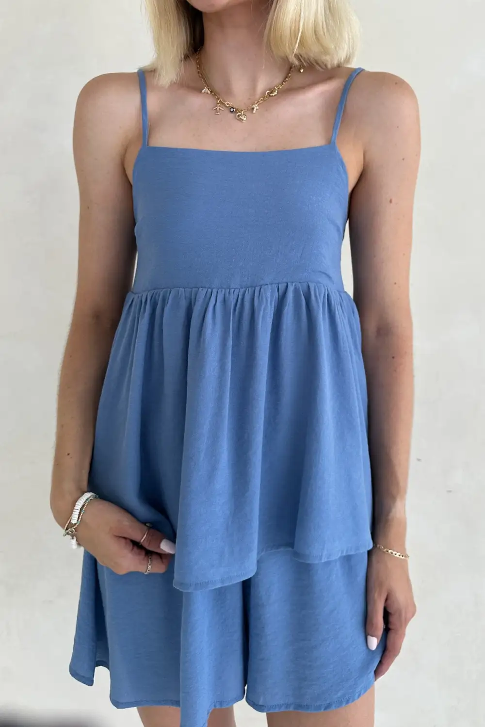 Quiet Detail Soft Peplum Top