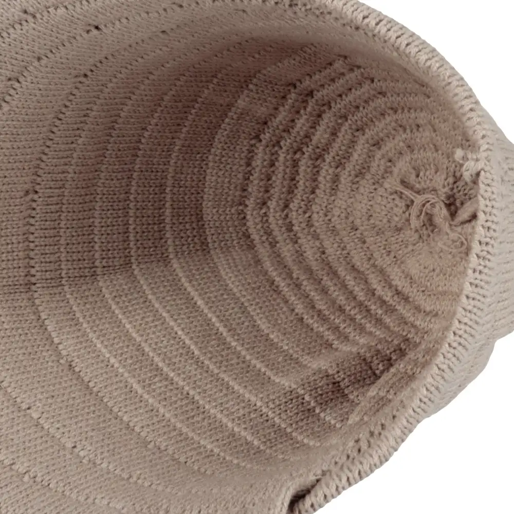 Knit Earflap Bucket Hat