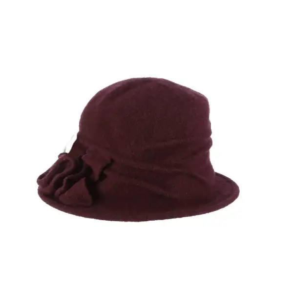 Women’s Everyday Cold Weather Wool Felt Cloche Hat