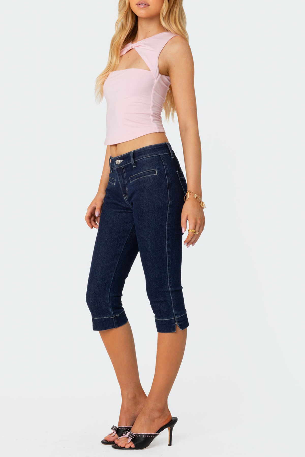 Twisted Cut Out Tank Top