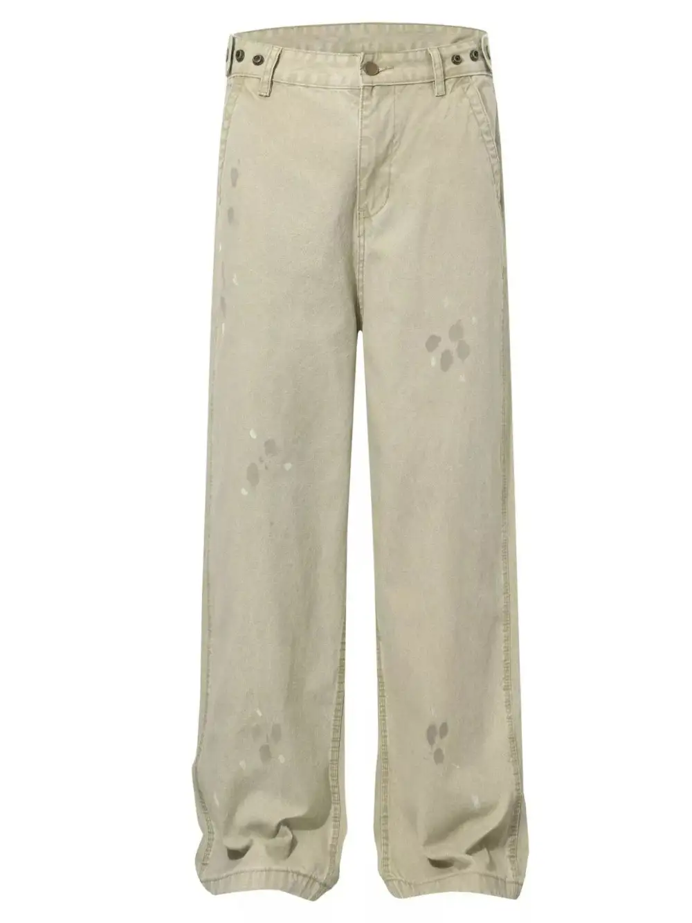 Men's Ink Splash Loose Fit Pants