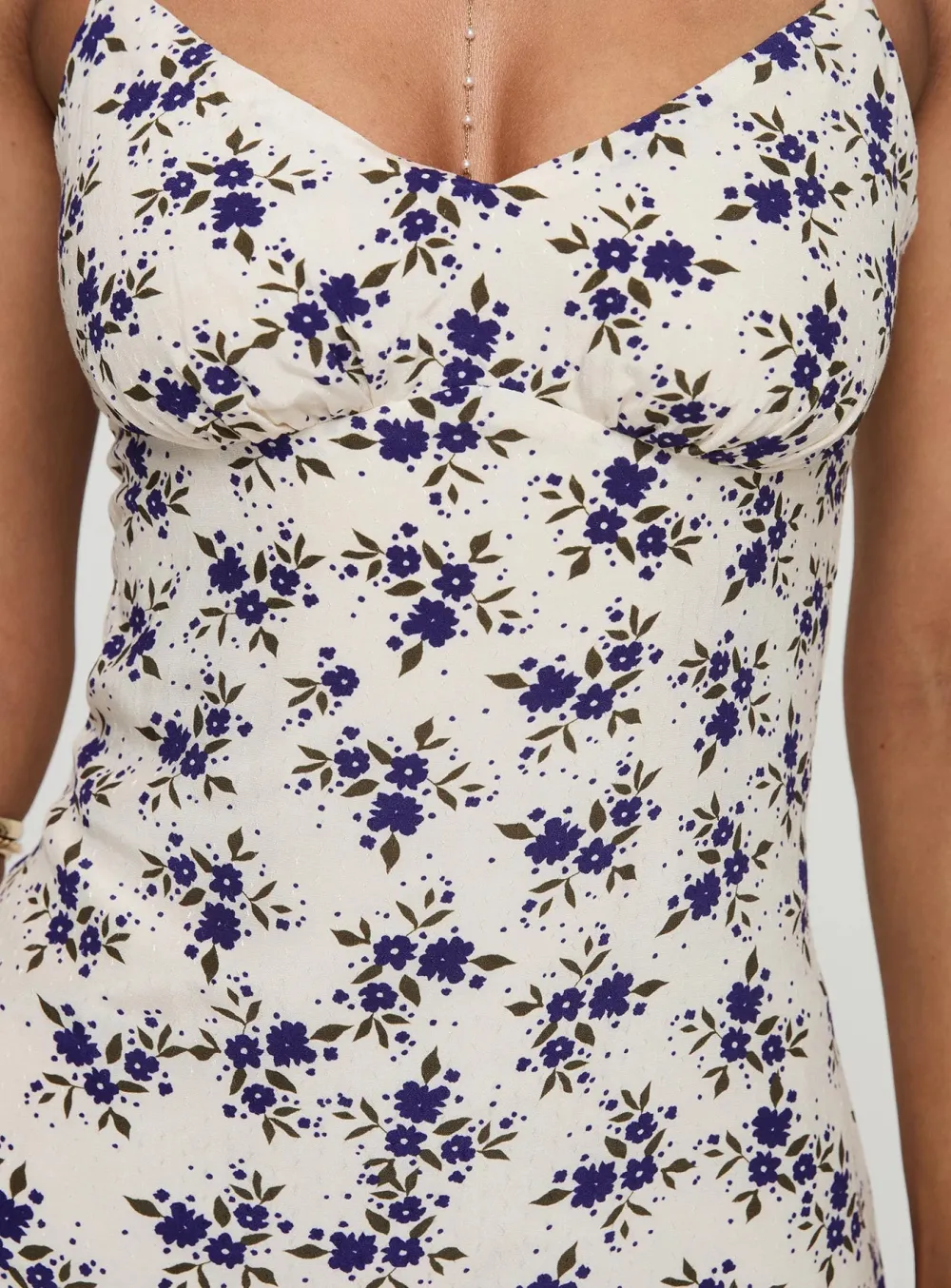 Floral Print Spaghetti Strap Mini Dress