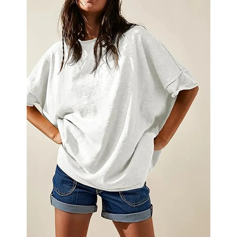 Women's Loose-Fit Drop-Shoulder T-Shirt