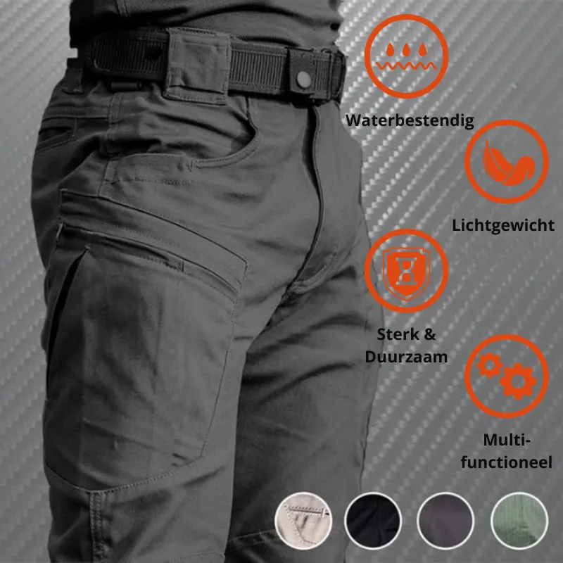 Functional and Stylish Men's Cargo Pants with Practical Flap Pockets