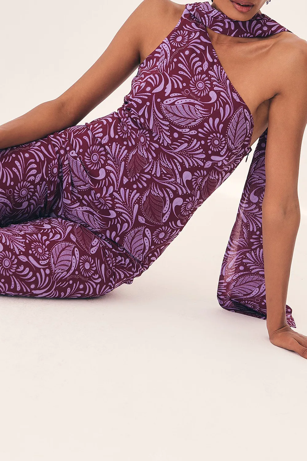 Graphic Print Jumpsuit