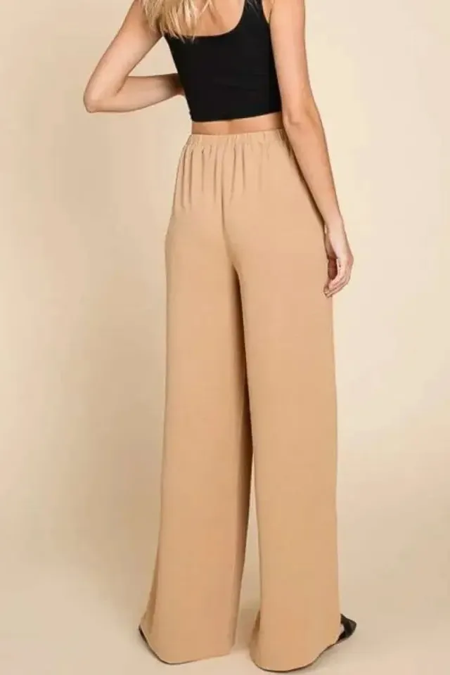 High Waist Wide Leg Cargo Pants Comfy And Trendy