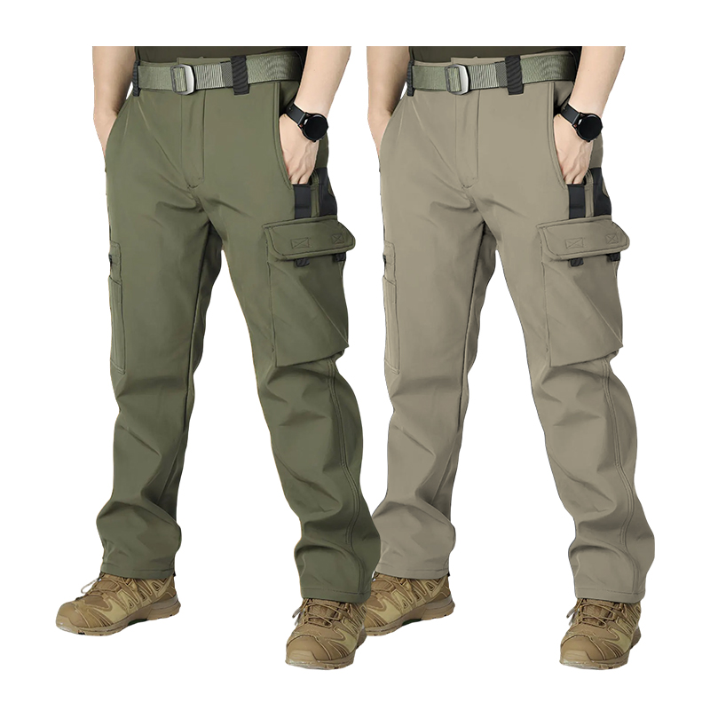 Multi Functional Fockets Slim Fit Outdoor Straight Tube Waterproof Work Pants