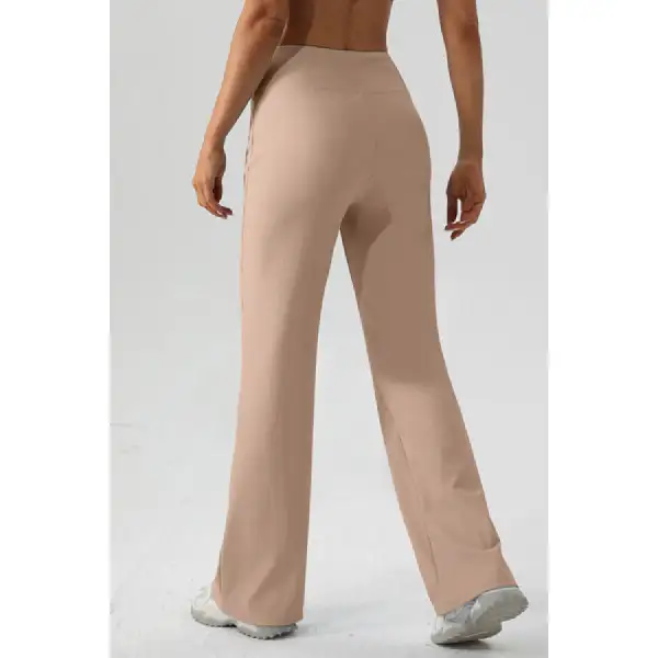 High Waist Straight Active Pants