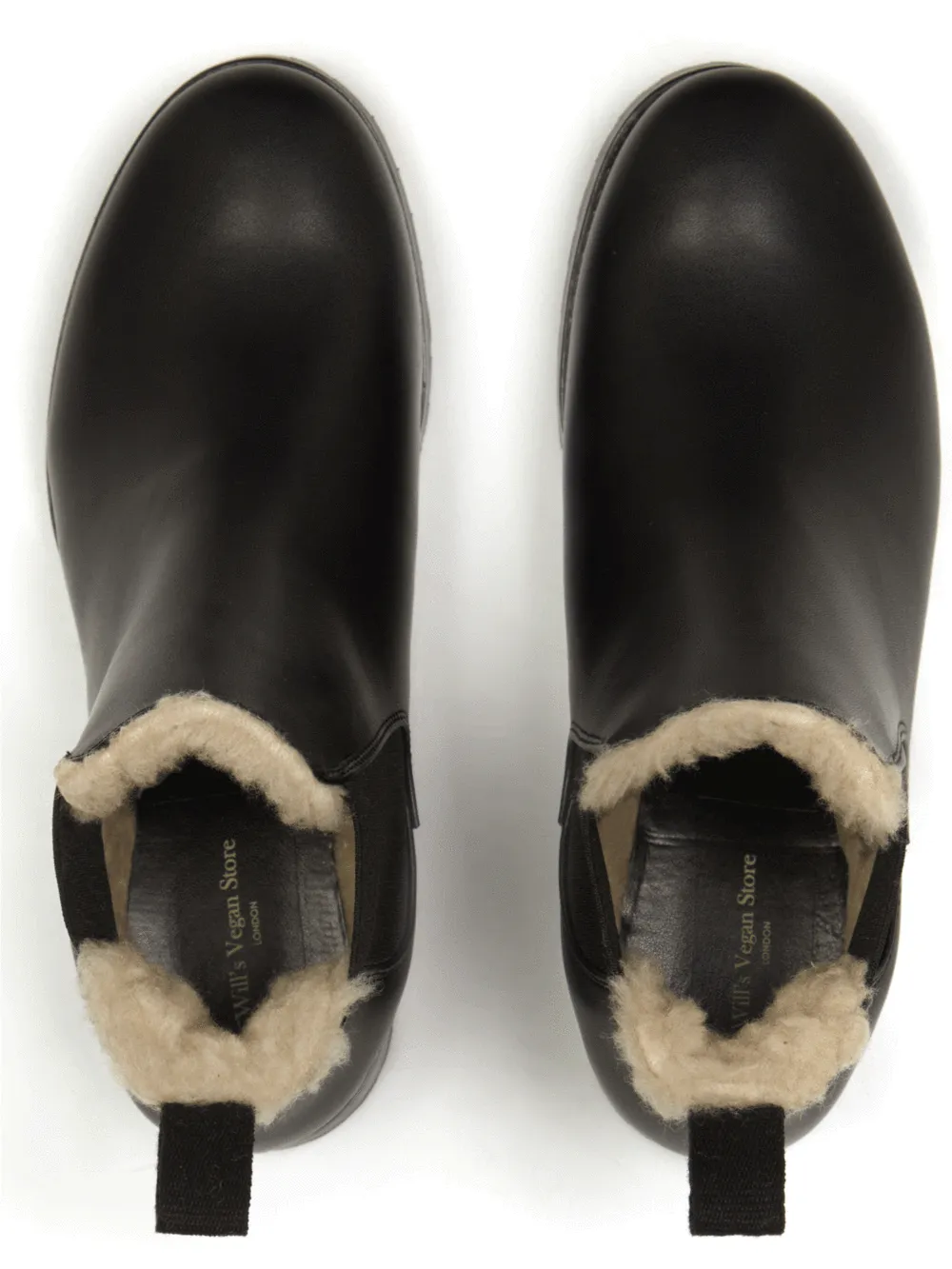 Women's Understated Modern Insulated Vegan Leather Chelsea Boots
