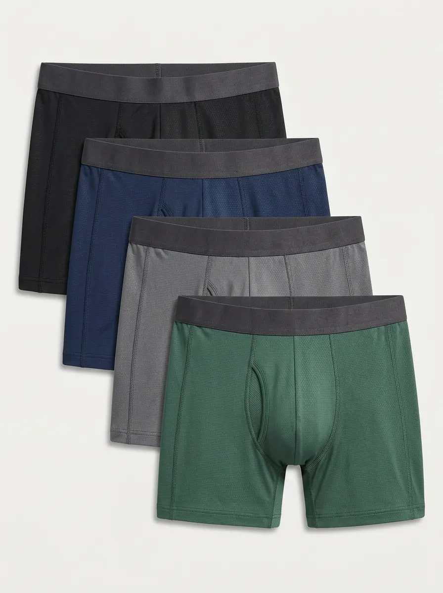 Comfort Lightweight Four Pack Briefs