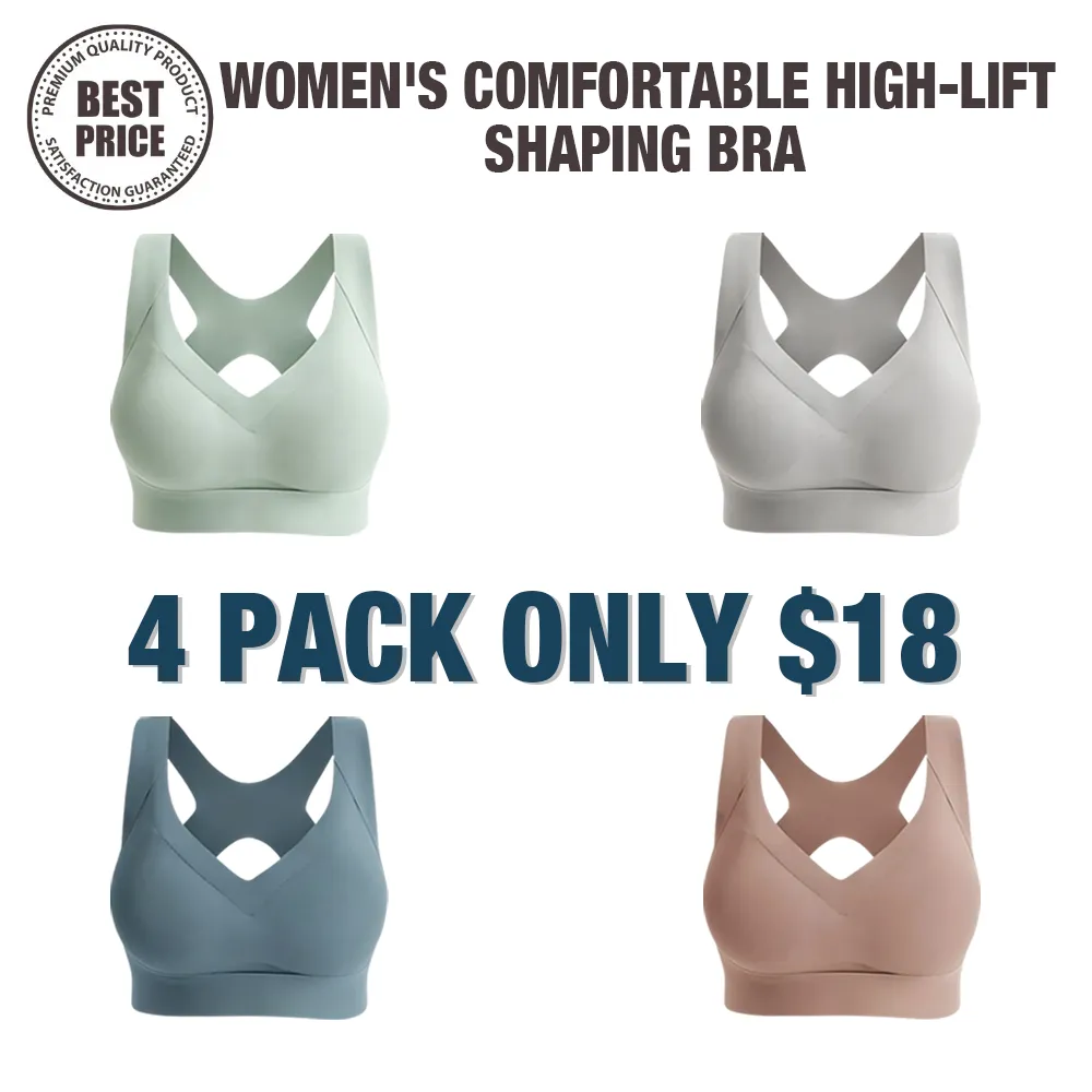 🔥Last Day💥Women's Comfortable High-Lift Shaping Bra🔥8-Pack Only $24
