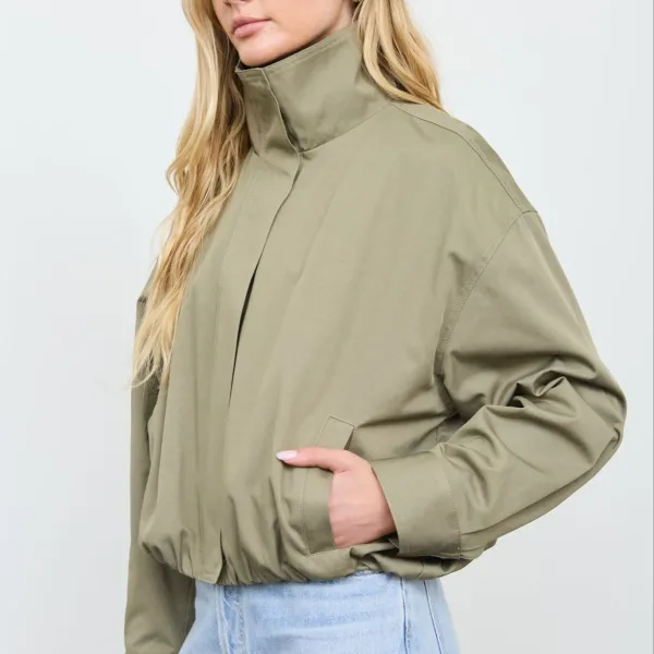 Bubble Hem Jacket