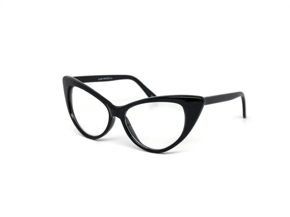 12-Pack Classic Cat-Eye Clear Lens Eyeglasses