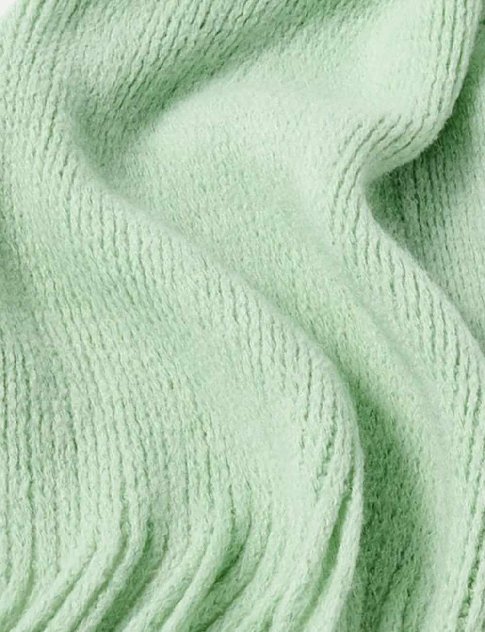 Fresh Forest Style Pistachio Scarf