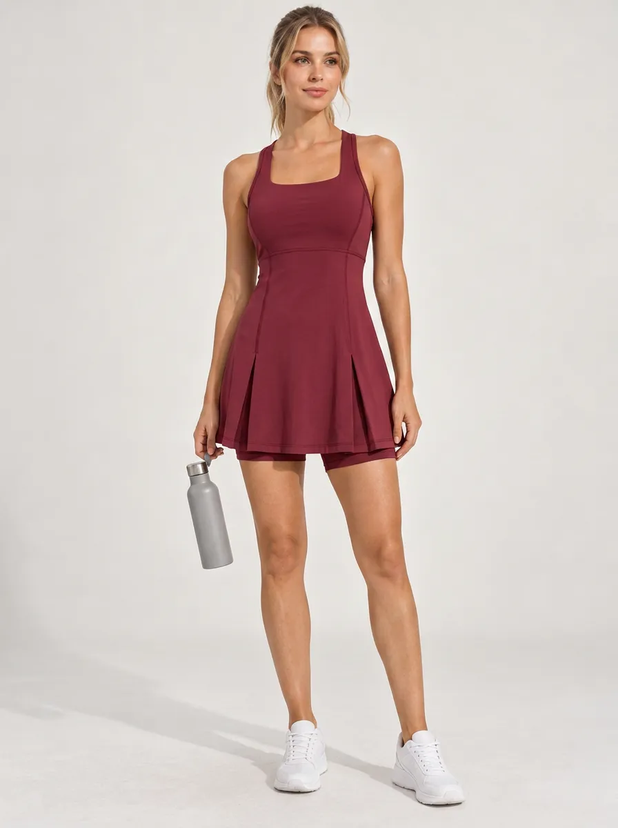 Women's Sleeveless Movement Focus Tennis Athletic Dress
