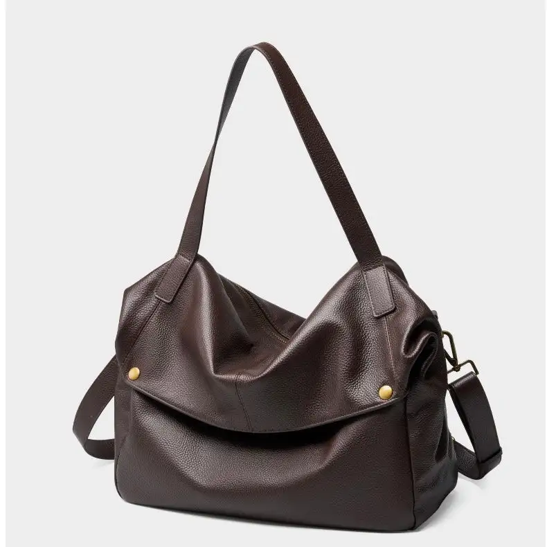 Structured Minimal Leather Handbag