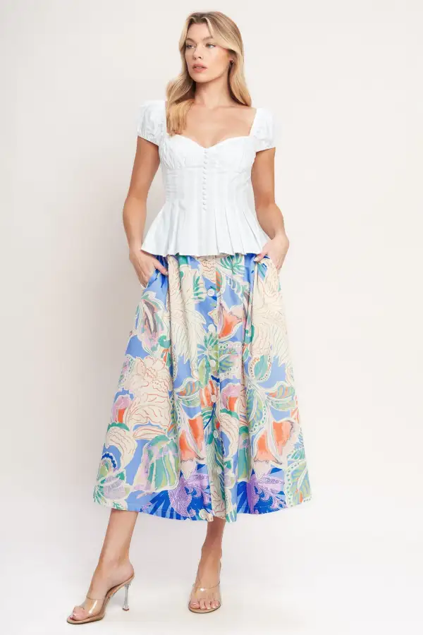 Statement Sequin Everyday Skirt