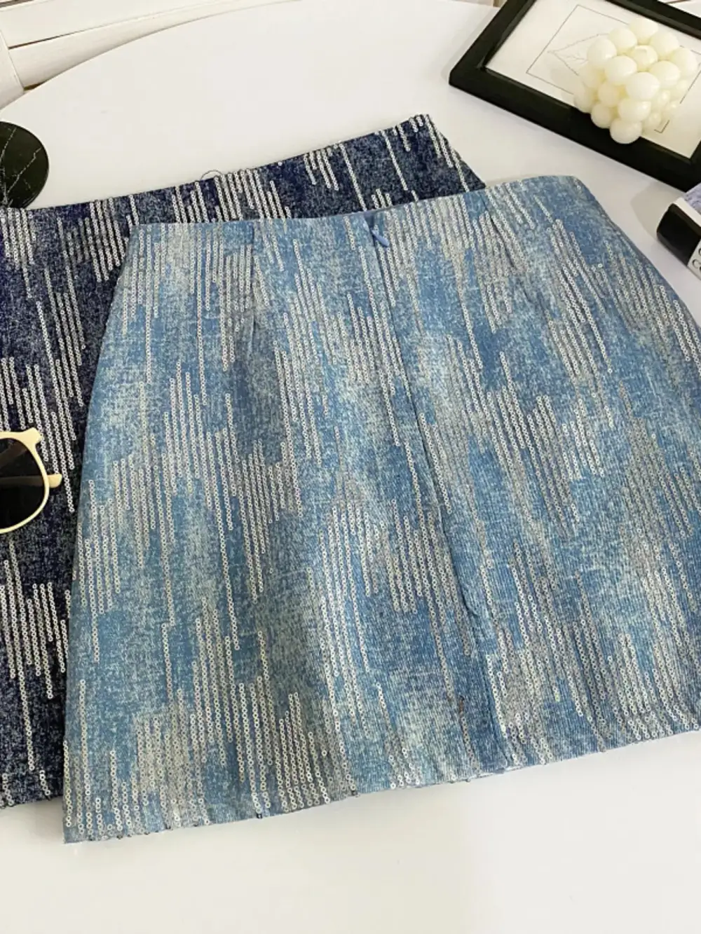 Sequin Mini Skirt