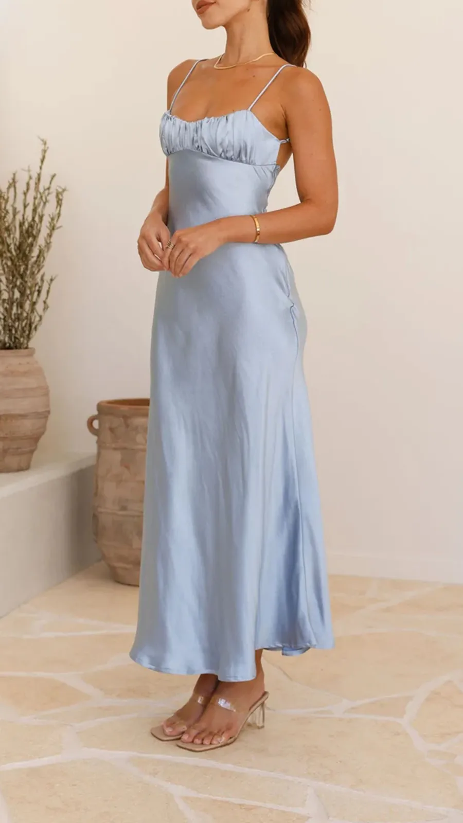 Open Back Sexy Dress