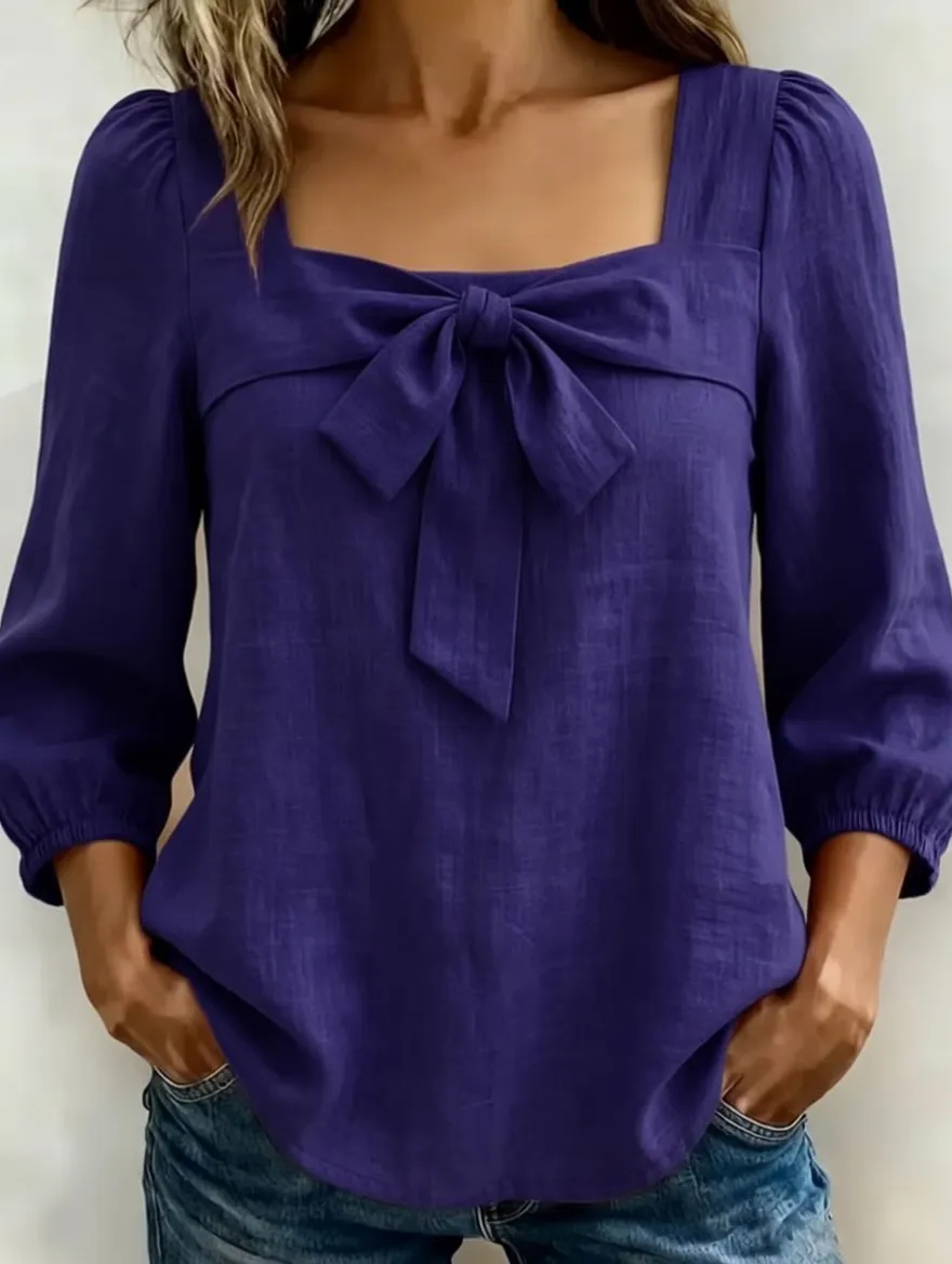Women's Casual Fashion Pure Cotton Shirt