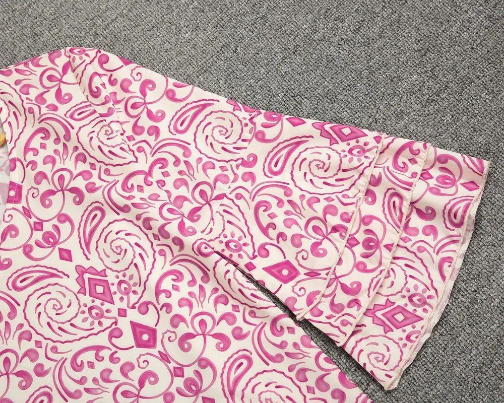 From this Moment Printed Mini Dress