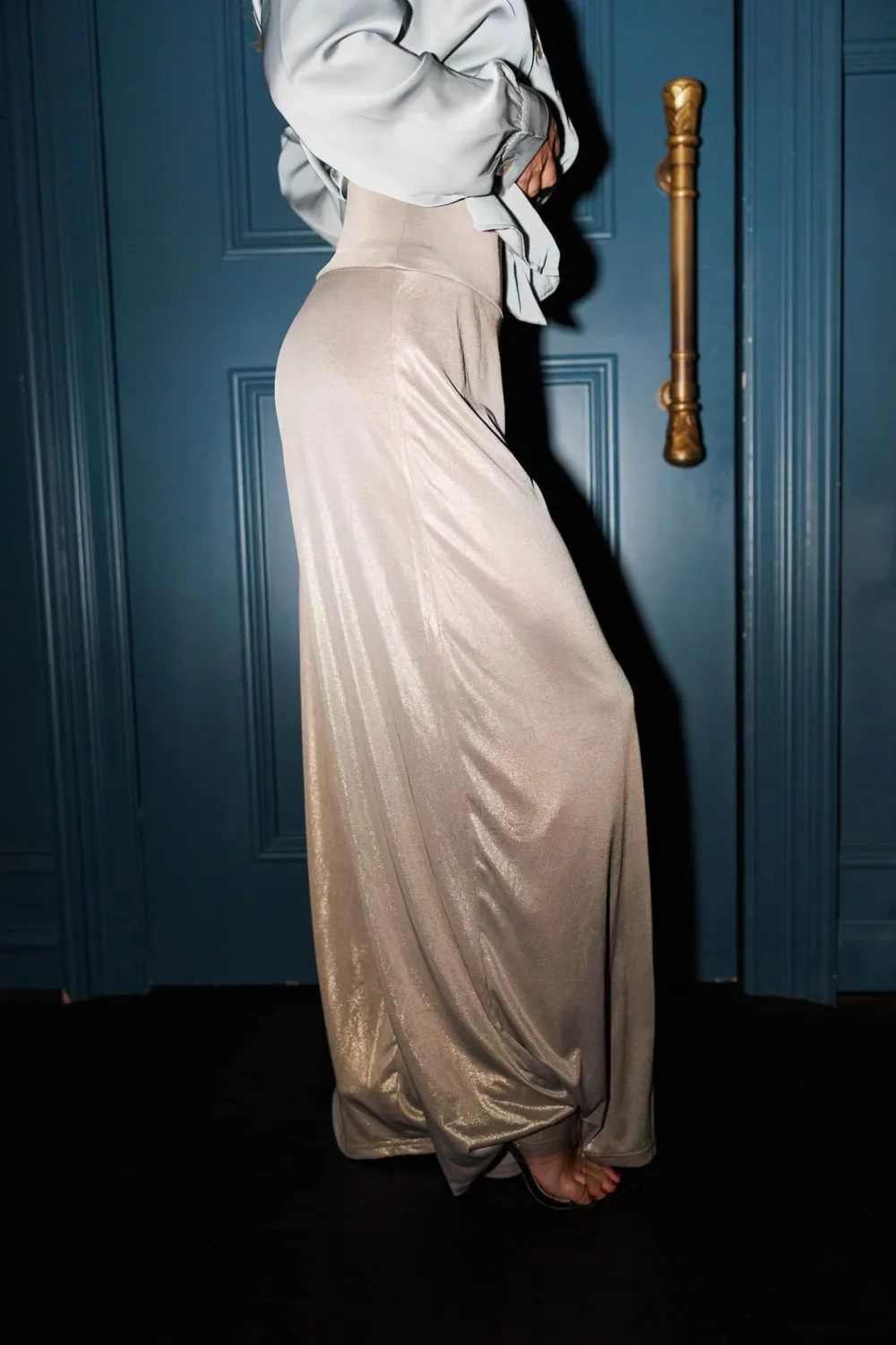 High-Waist Wide-Leg Pants