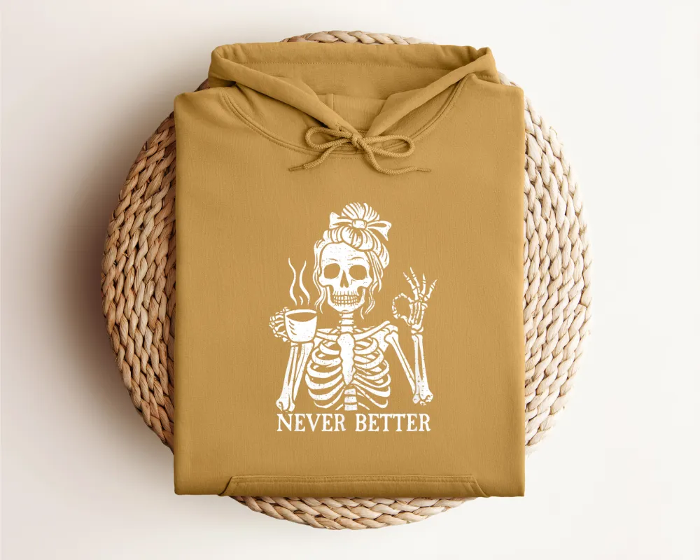 Easy Mood Graphic Pullover Hoodie