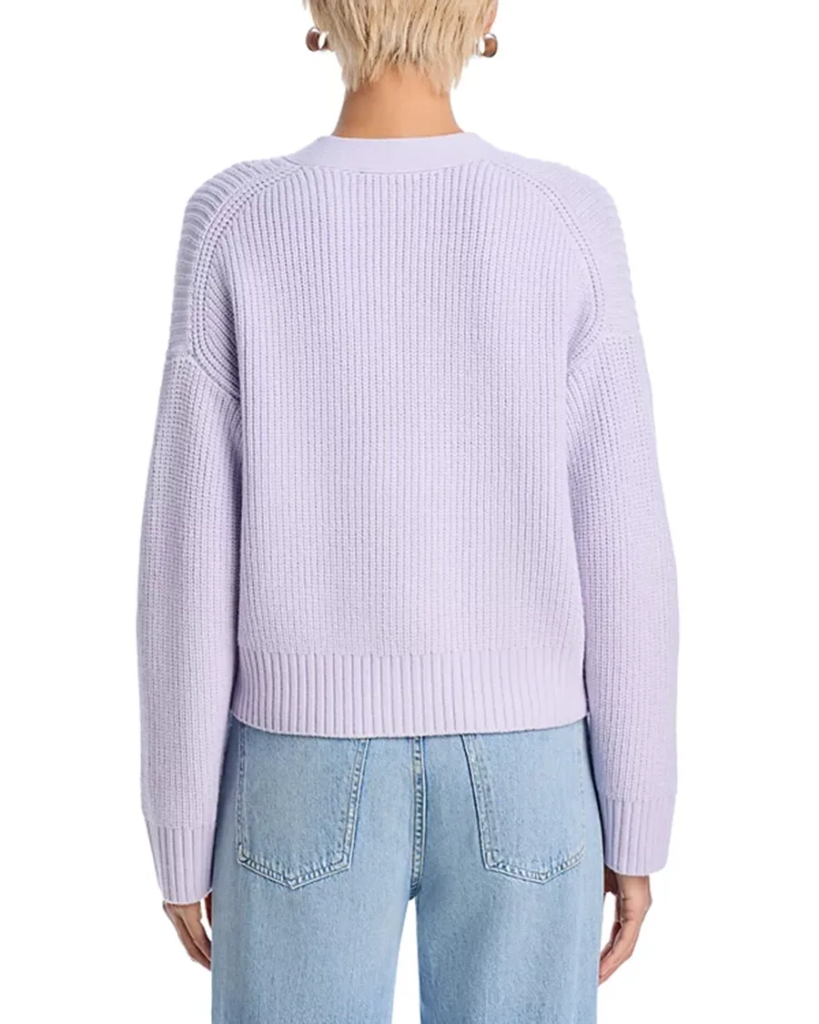 Sparkly Bow Embellished Cardigan