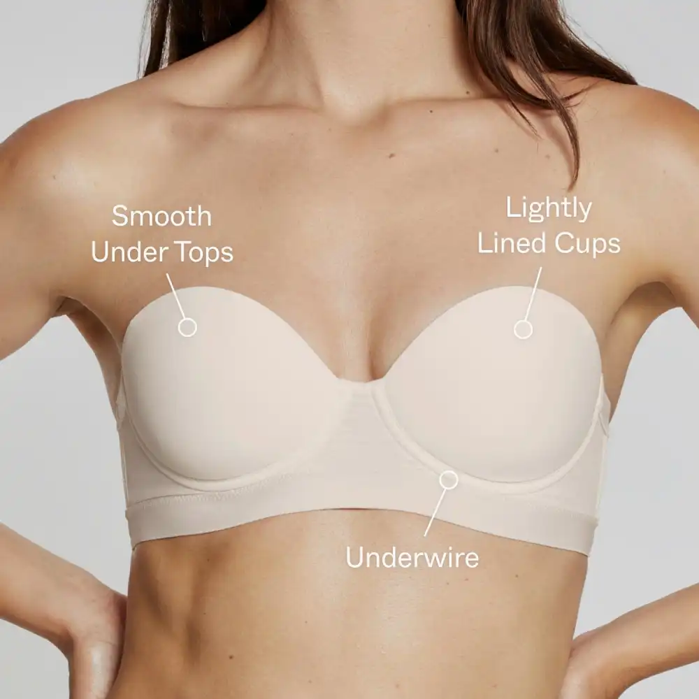 Mvp Multiway Strapless Bra Fawn