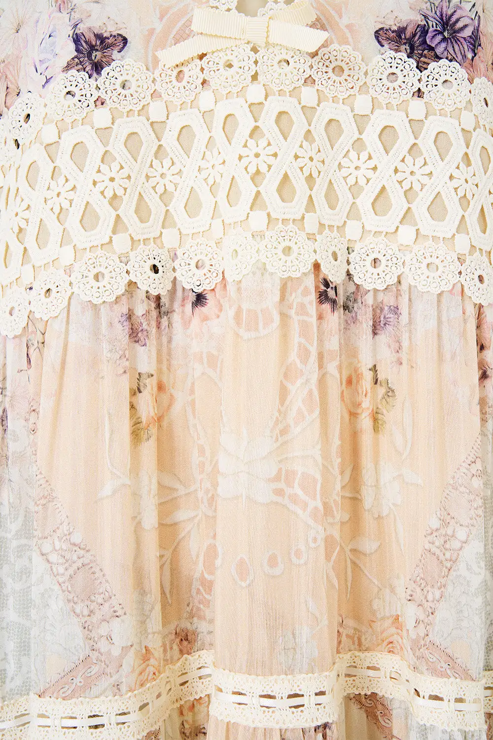Trapeze Tiered Dress