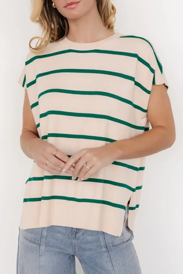 Versatile Striped Casual Breathable Short-Sleeved Shirt