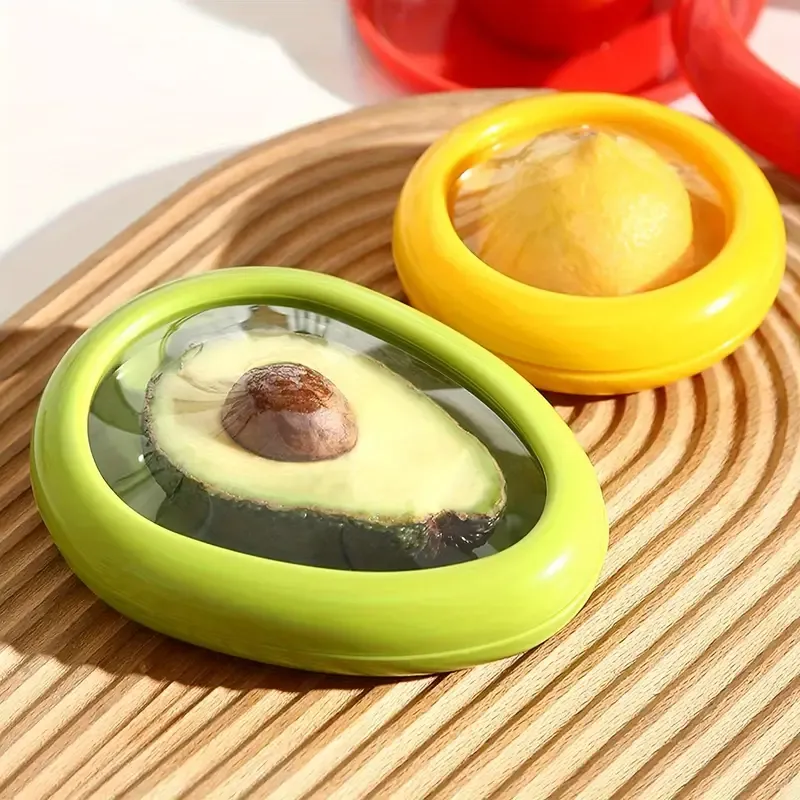 4 PCS Large Capacity Silicone Fruit Storage Box