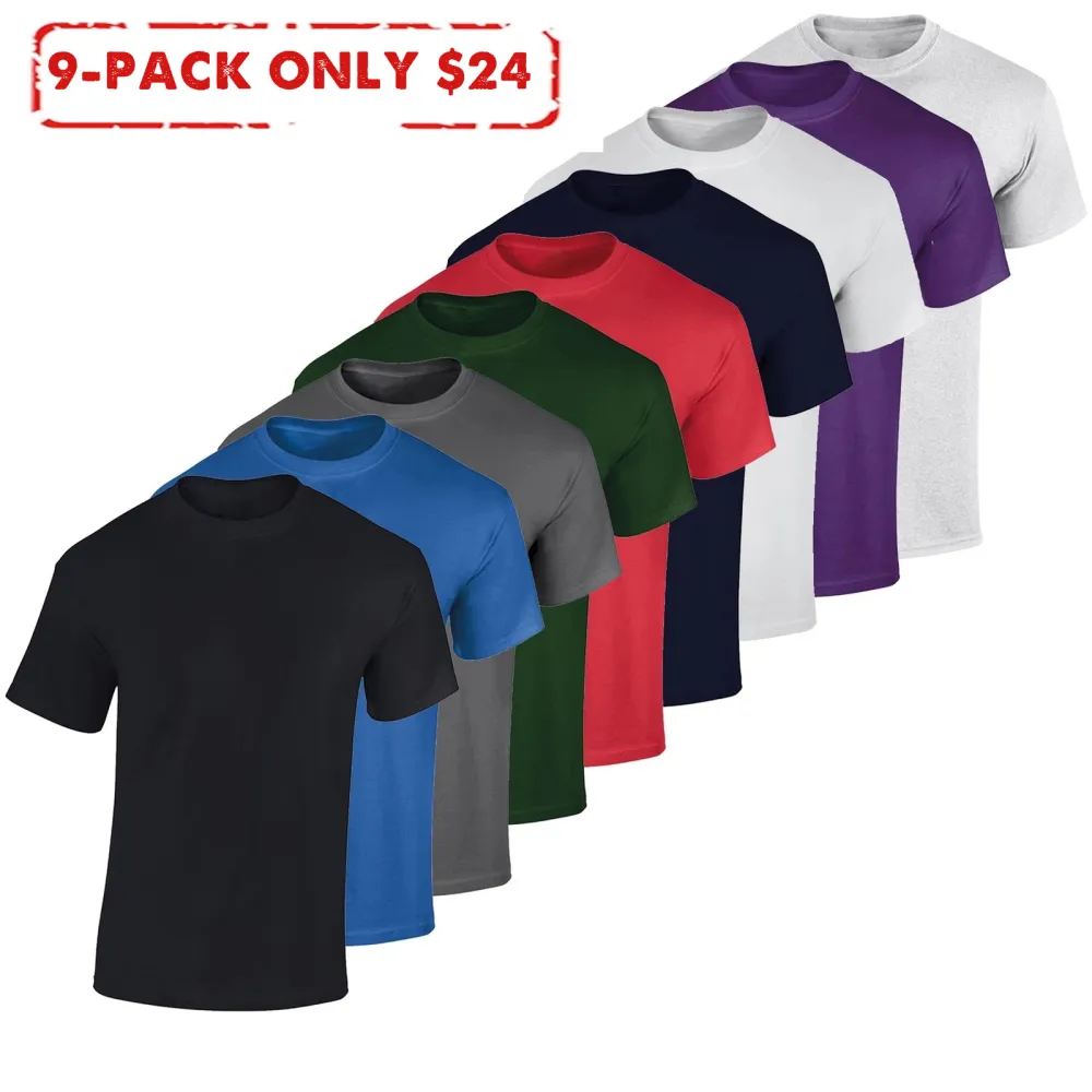 Men's Solid Color Quick Dry Ultra Thin Breathable T-Shirt