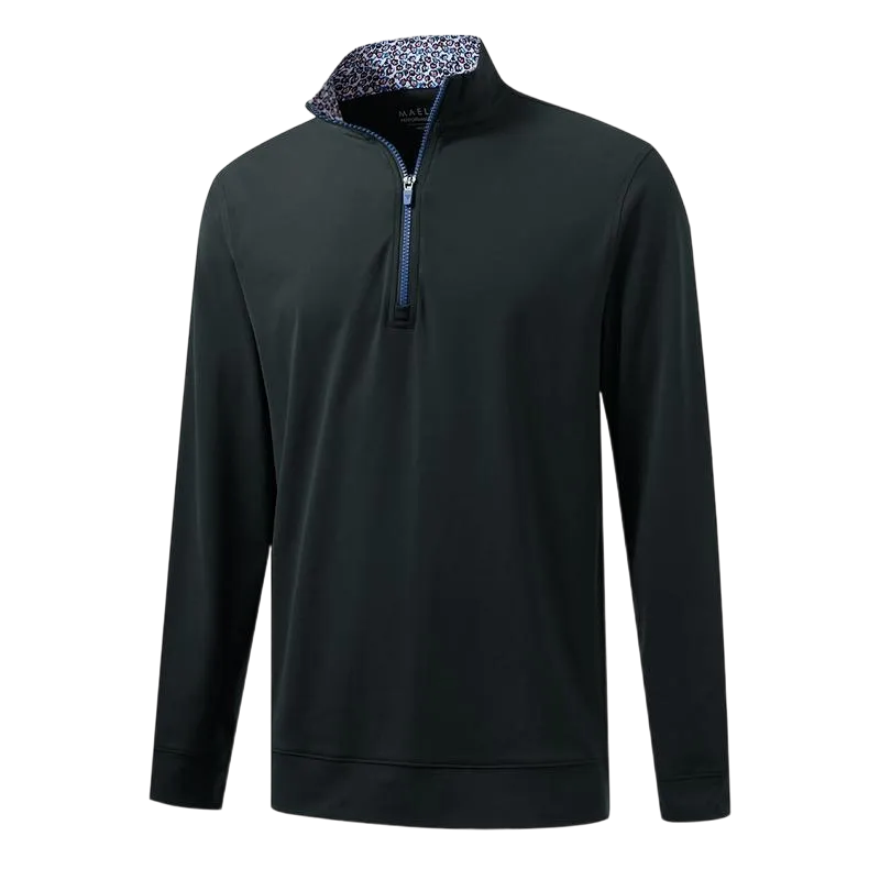 Men's lightweight turtleneck long-sleeved pullover