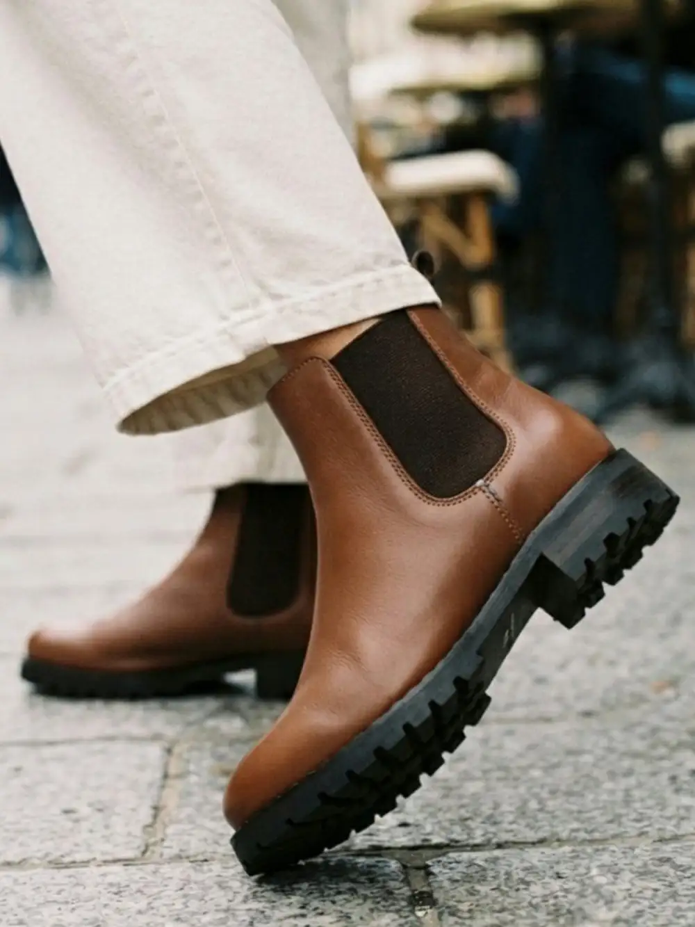 Women's Classic Country Water Resistant Vegan Leather Chelsea Boots