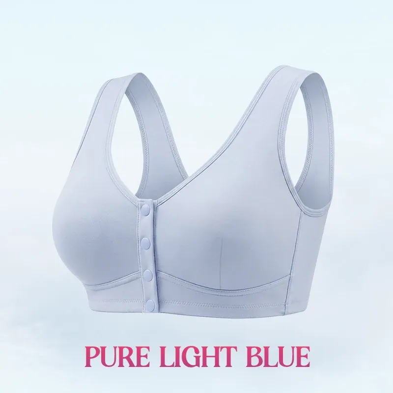 🔥Last Day💥Front Closure Breathable Cotton Lifting Bra for Seniors🔥8-Pack Only $24