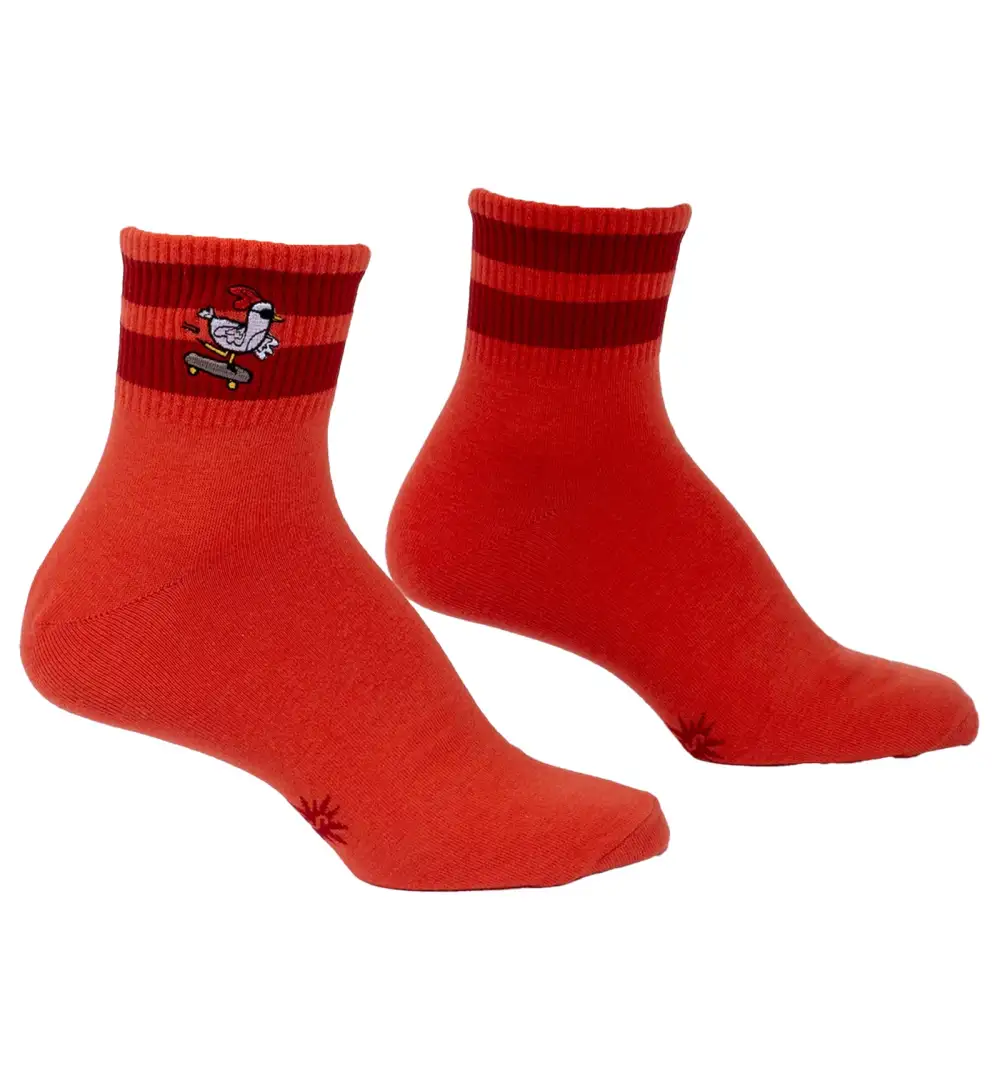 Chicken Quarter-Crew Socks