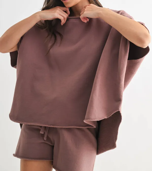 Dolman Sleeve Balanced Casual Tee