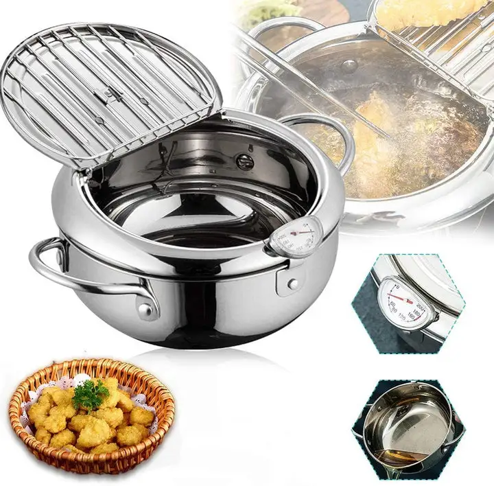 🎁 2025 Hot Sale - Temperature Control Fryer(🥳 Special Offer-30% Off & Buy Two Free Shipping)