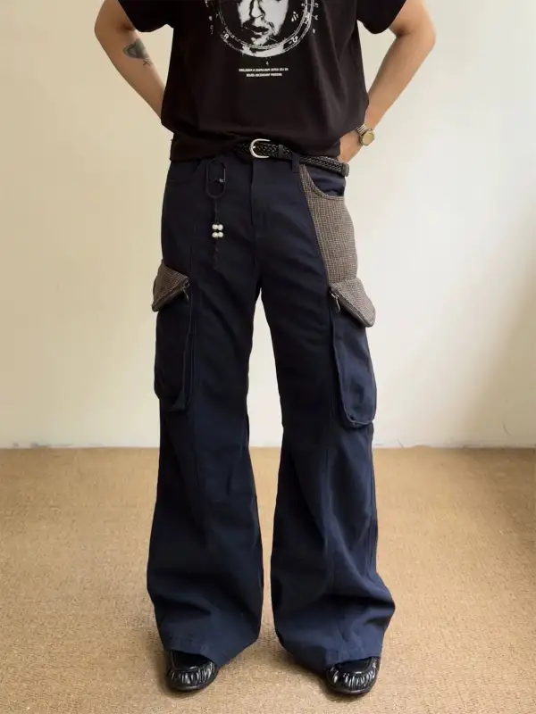 Everyday Plaid Cargo Pants
