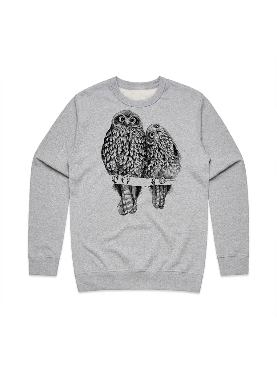Fashion Artistic Owl Pattern Versatile Casual Sportswear Shirt